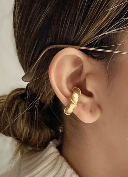 Golden Soul Goddess Earcuff