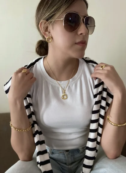 Set Delos (Necklace Classic + Topos)