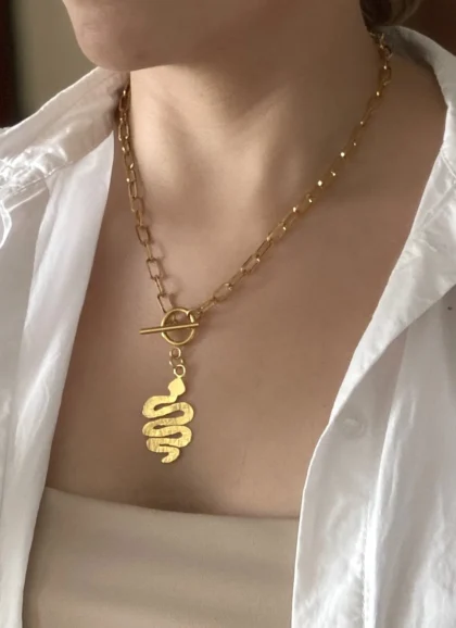 Snake Maxi Necklace